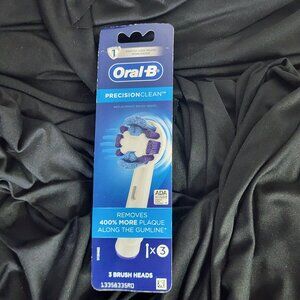 Oral B 3pk Precision Clean ADA Approved Replacement Interchangeable Brush Heads